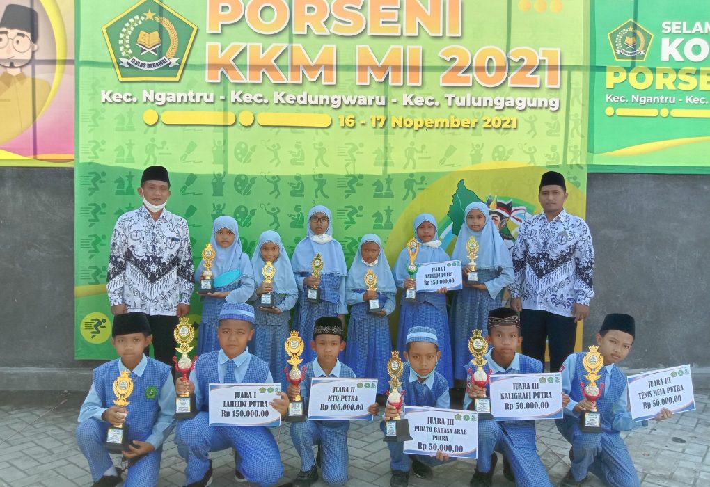 Pemenang Porseni Tingkat Kecamatan tahun 2021