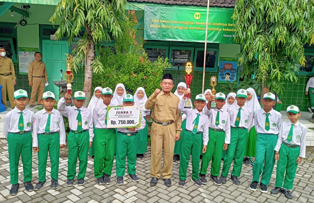 Juara 2 Lomba Sholawat Festival Rebana Gemilang 2023 di Blitar